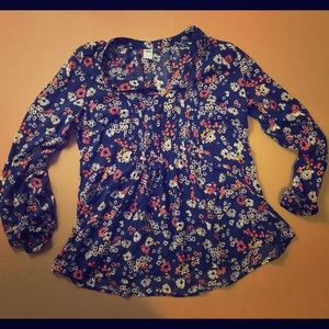 WILL BE DONATED SOON- Old Navy Floral Long Sleeve